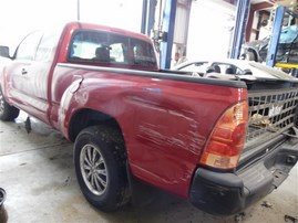 2008 Toyota Tacoma Burgundy Extended Cab 2.7L MT 2WD #Z22969
